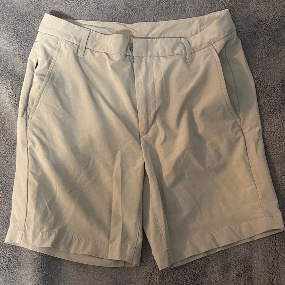 Men’s Silk Khaki Shorts Golf